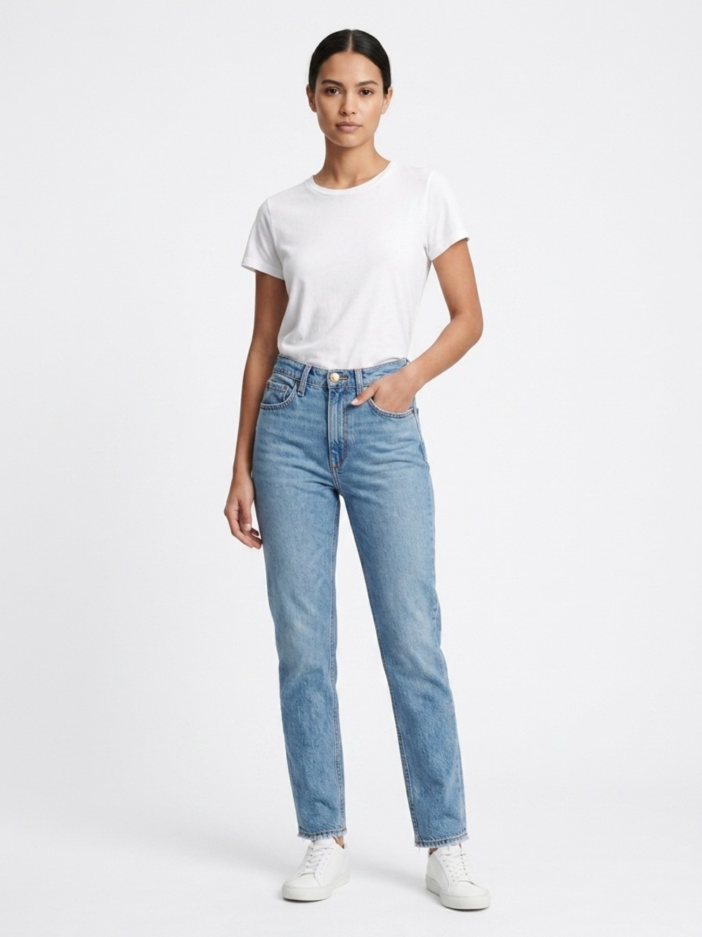 rag & bone Women's Blue Denim Jeans - Size 25